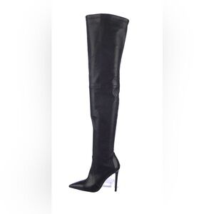 Stuart Weitzman Black Heeled Boots